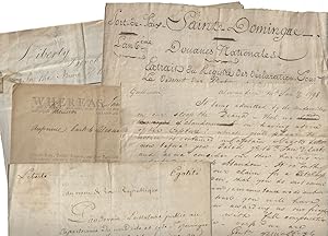 1797-1798 - Archive of documents relating to the capture of an Alexandria-based merchantman by Fr...