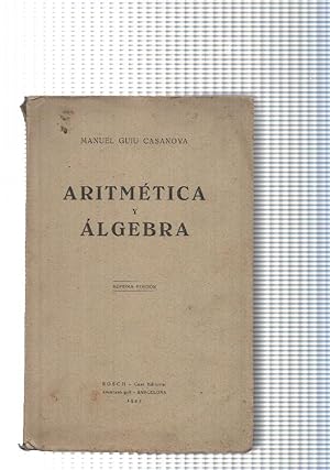 Seller image for Aritmetica y Algebra for sale by El Boletin