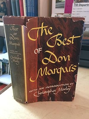 Seller image for The Best of Don Marquis for sale by Dreadnought Books