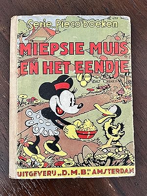 Miepsie Muis en het eendje met illustraties van den schrijver (Minnie Mouse and the Duckling)