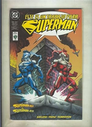 Image du vendeur pour VID: Superman: Superman Rojo vs Superman Azul mis en vente par El Boletin