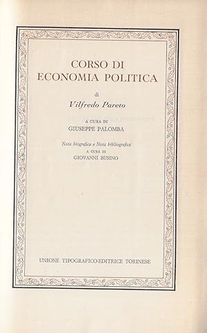 Corso di economia politica