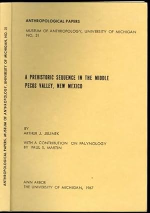 Image du vendeur pour A Prehistoric Sequence in the Middle Pecos Valley, New Mexico mis en vente par The Book Collector, Inc. ABAA, ILAB