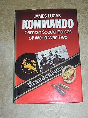 Imagen del vendedor de Kommando: German Special Forces of World War Two a la venta por Neo Books