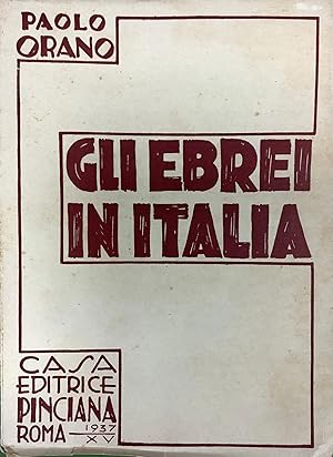 Gli Ebrei in Italia.