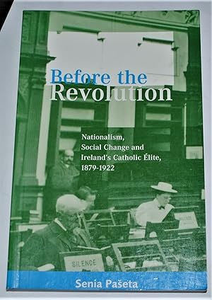 Imagen del vendedor de BEFORE THE REVOLUTION a la venta por O'Brien Books