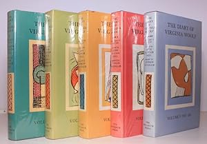 Seller image for The Diary of Virginia Woolf. Edited by Anne Olivier Bell. Assisted by Andrew McNeillie. Introduction by Quentin Bell. NEAR FINE SET IN UNCLIPPED DUSTWRAPPERS for sale by Island Books