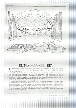 Seller image for Laminas serie Rosa-cuentos de Juan C. Schmid numero 16: El tesorero del rey for sale by El Boletin