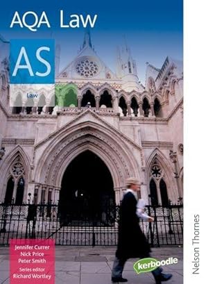 Imagen del vendedor de AQA Law for AS: Student's Book a la venta por WeBuyBooks