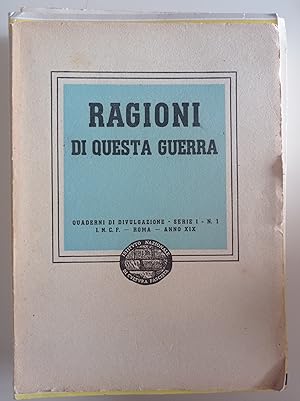 Ragioni di questa guerra