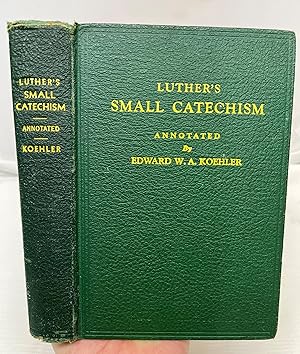 Seller image for Luther's Small Catechism for sale by Prestonshire Books, IOBA