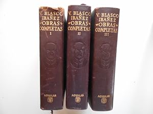 Seller image for Obras completas. Con una nota biobibliogrfica. 4a. EDICIN. TOMOS I, II y III for sale by Librera Camino Bulnes