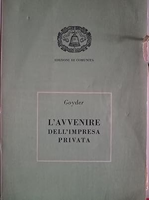 L'avvenire dell'impresa privata