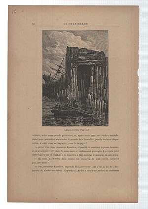 Bild des Verkufers fr Le Chancellor de Jules Verne lamina 15 zum Verkauf von EL BOLETIN