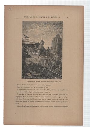 Bild des Verkufers fr Le Chancellor de Jules Verne lamina 14 zum Verkauf von EL BOLETIN