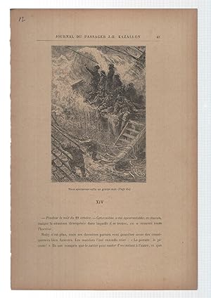 Bild des Verkufers fr Le Chancellor de Jules Verne lamina 12 zum Verkauf von EL BOLETIN