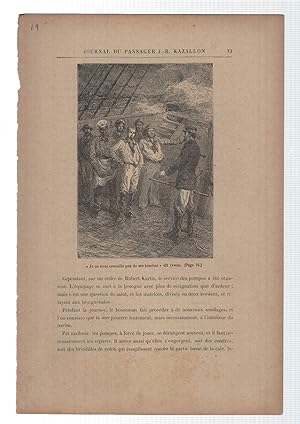 Bild des Verkufers fr Le Chancellor de Jules Verne lamina 19 zum Verkauf von EL BOLETIN