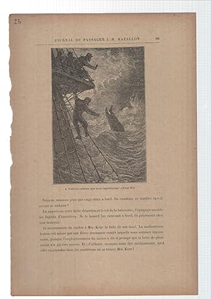 Bild des Verkufers fr Le Chancellor de Jules Verne lamina 23 zum Verkauf von EL BOLETIN