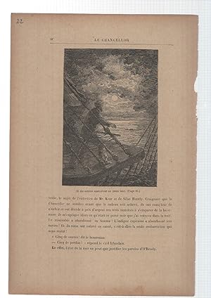 Bild des Verkufers fr Le Chancellor de Jules Verne lamina 22 zum Verkauf von EL BOLETIN