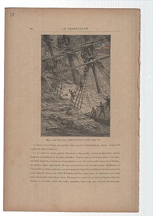 Bild des Verkufers fr Le Chancellor de Jules Verne lamina 20 zum Verkauf von EL BOLETIN