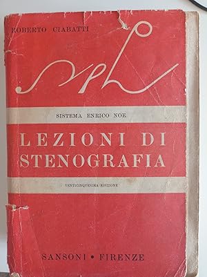 Lezioni di stenografia