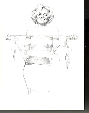 Seller image for Postal Marilyn Monroe de Pepe Gonzalez modelo 2 for sale by EL BOLETIN