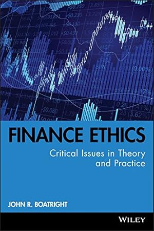 Seller image for Finance Ethics: Critical Issues in Theory and Practice for sale by Redux Books