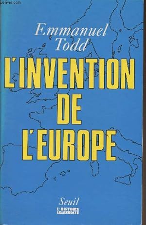 Bild des Verkufers fr L'invention de l'Europe - "L'histoire immdiate" zum Verkauf von Le-Livre