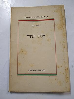 Seller image for Tu tu for sale by Libros nicos