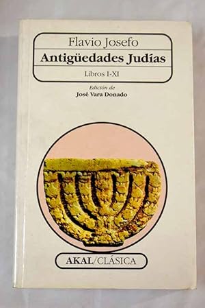 Imagen del vendedor de Antiguedades judas, 1 a la venta por Alcan Libros