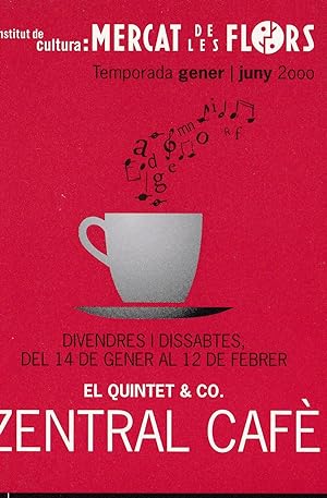 Seller image for POSTAL B11342: CENTRAL CAFE: MERCAT DE LES FLORS for sale by EL BOLETIN