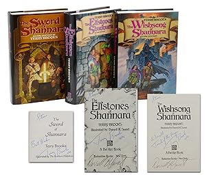 Bild des Verkufers fr The Sword of Shannara Trilogy: The Sword of Shannara, The Elfstones of Shannara, and The Wishsong of Shannara zum Verkauf von Burnside Rare Books, ABAA