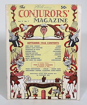 Bild des Verkufers fr The Conjuror's Magazine Vol. 2, No. 7. September 1946 zum Verkauf von Minotavros Books,    ABAC    ILAB
