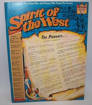 Imagen del vendedor de Dan Valentine's Spirit of the West: The Pioneers (American Essays No. 4) a la venta por Easy Chair Books