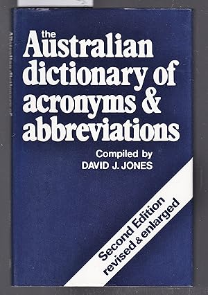 Seller image for The Australian Dictionary of Acronyms & Abbreviations for sale by Laura Books