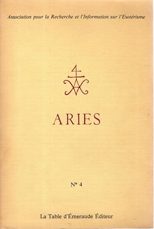 ARIES NO. 4: Association pour la Recherche et l'Information sur l'Esoterisme