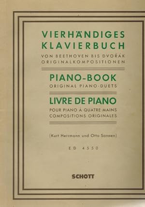 Bild des Verkufers fr Vierhndisches Klavierbuch; Leichte bis mittelschwere Originalkomposition von Beethoven bis Dvorak zum Verkauf von Elops e.V. Offene Hnde