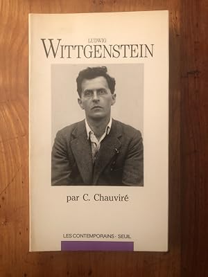 Bild des Verkufers fr Ludwig Wittgenstein zum Verkauf von Librairie des Possibles