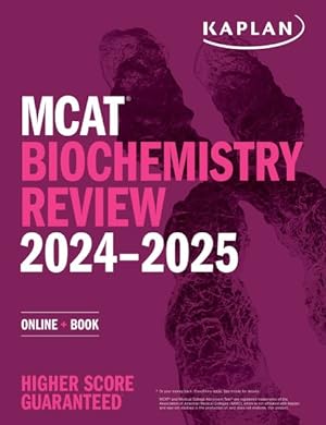 Imagen del vendedor de Kaplan Mcat Biochemistry Review 2024-2025 : Online + Book a la venta por GreatBookPrices