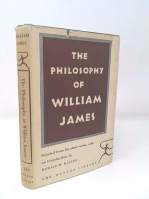 Immagine del venditore per THE PHILOSOPHY OF WILLIAM JAMES Modern Library #114 venduto da ThriftBooksVintage