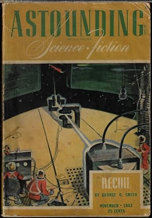 Imagen del vendedor de ASTOUNDING Science Fiction: November, Nov. 1943 a la venta por Books from the Crypt