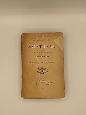 Seller image for Les Origines de l'glise : Saint Jean et la fin de l'age apostolique for sale by NapoBoBooks