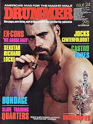 Drummer Issue 24, September 1978 [Robert Mapplethorpe cover]