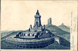 Seller image for Ansichtskarte / Postkarte Steinthaleben Kyffh�userland in Th�ringen, Kyffh�user, Kaiser Wilhelm Denkmal for sale by akpool GmbH