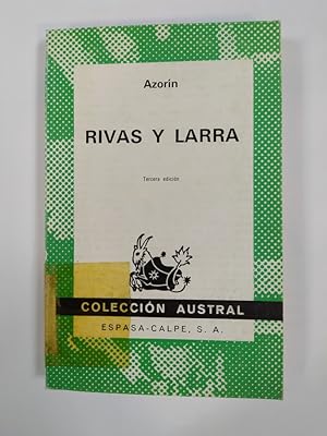 Imagen del vendedor de RIVAS Y LARRA. COLECCIN AUSTRAL N 674. a la venta por TraperaDeKlaus