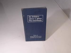 Die wichtigsten eßbaren und giftigen Pilze Deutschlands. Mit einem Vorwort von H. Wattenberg.