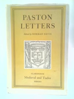 Bild des Verkufers fr Paston Letters Selected And Edited With An Introduction , Notes And Glossary zum Verkauf von World of Rare Books