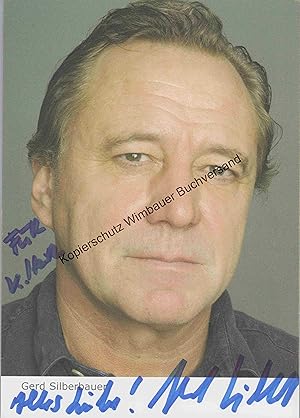 Bild des Verkufers fr Original Autogramm Gerd Silberbauer /// Autograph signiert signed signee zum Verkauf von Antiquariat im Kaiserviertel | Wimbauer Buchversand