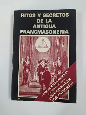 Imagen del vendedor de Ritos y secretos de la antigua Francmasonera. a la venta por TraperaDeKlaus