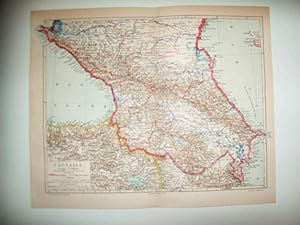 Imagen del vendedor de LAMINA ESPASA 32429: Mapa de Caucasia a la venta por EL BOLETIN